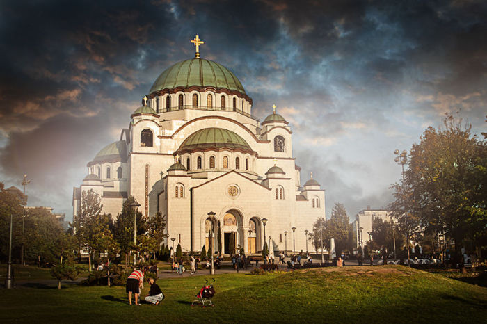 Сербская Церковь Собор Святого Саввы