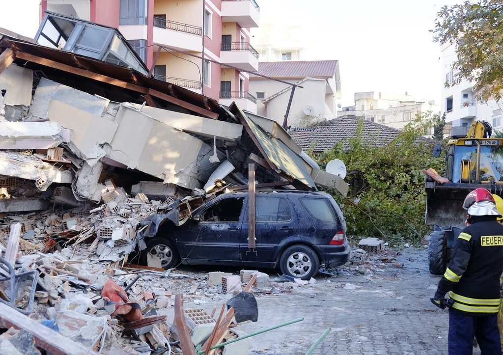 Землетрясение в Албании