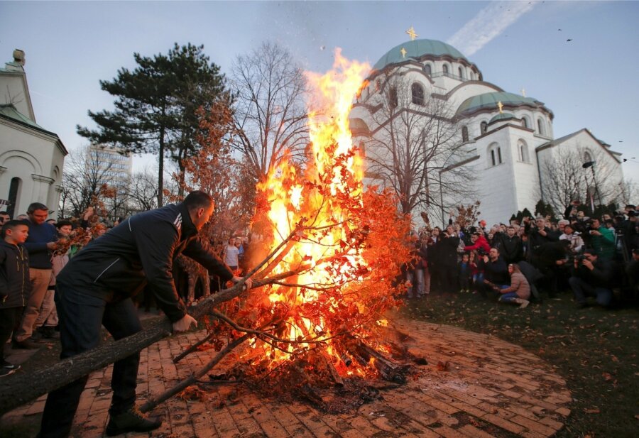 Рождественский Сочельник в Сербии: "бадняк" и другие традиции