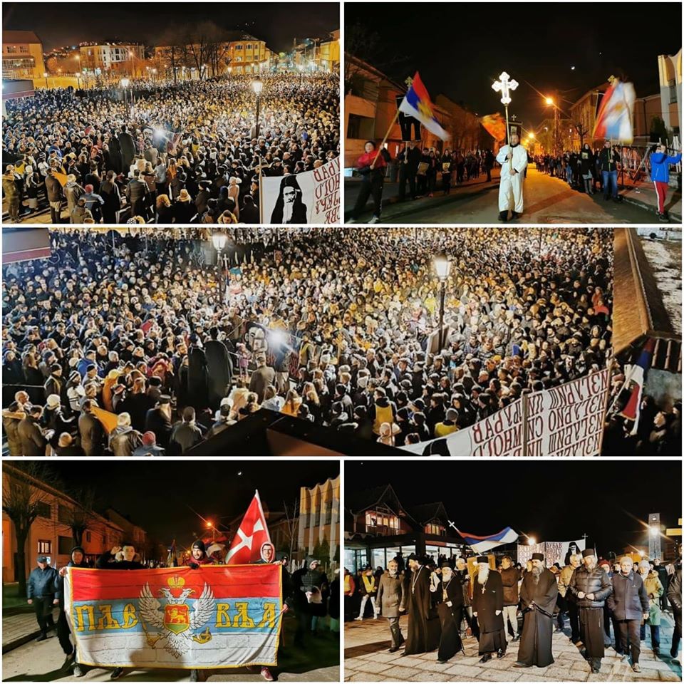Протесты в Черногории поддержал Новак Джокович