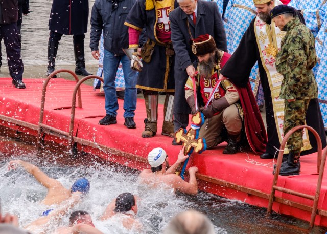 Традиционный заплыв за Крестом пройдет в Белграде