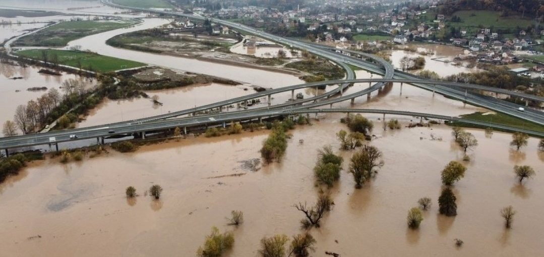 Наводнение в Сараево