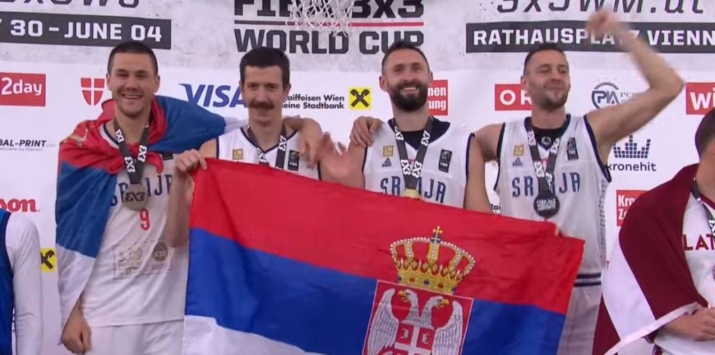 Сборная Сербии по баскетболу 3х3 - чемпион