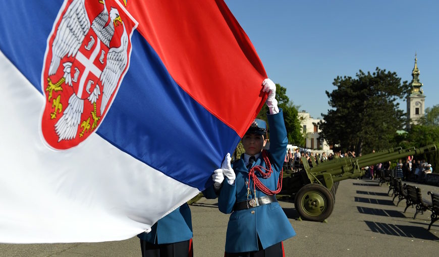 Мероприятия по случаю Дня Вооружённых Сил Сербии прошли 23 апреля