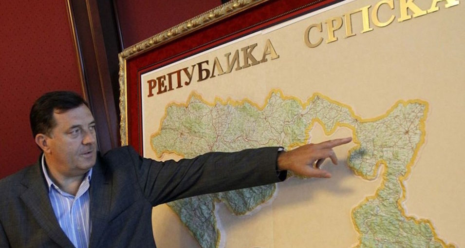 Президент Республики Сербской Милорад Додик вновь упомянул независимость страны от Боснии и Герцеговины
