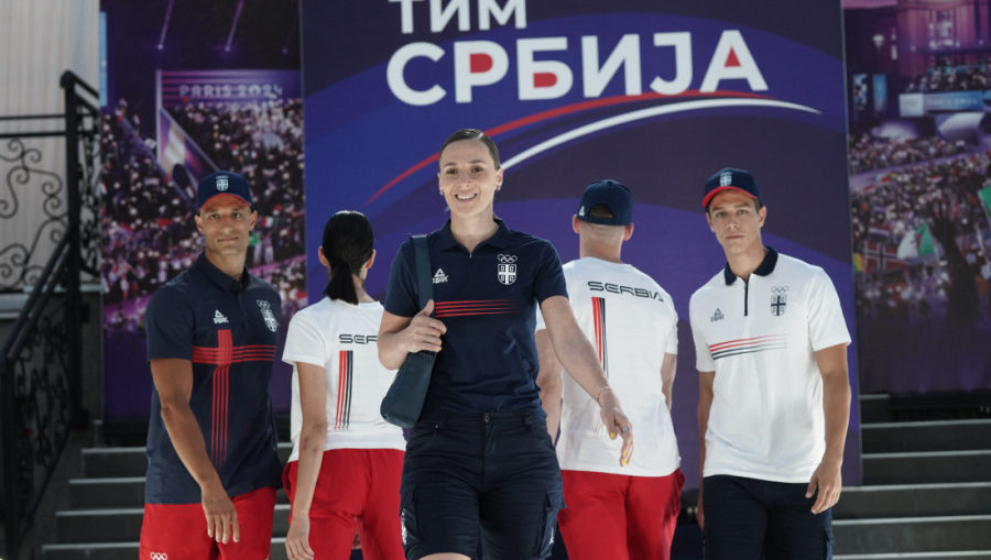 Сербская сборная на Олимпиаде в Париже