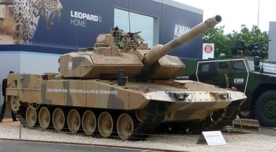 Немецкие танки Leopard 2A8