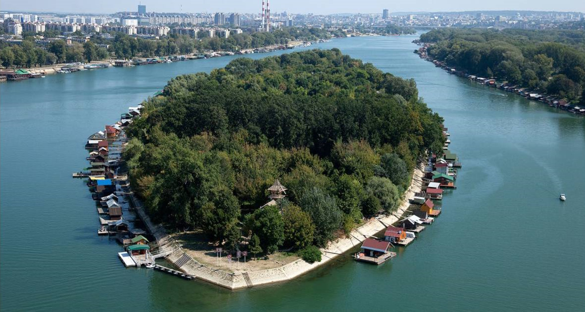 Дайвинг в Сербии. Ада Циганлия